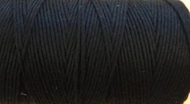8/8 Cotton - Black - 1# - 1 in stock
